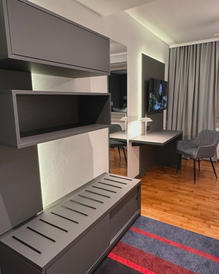Hotelzimmer nach Komplettsanierung